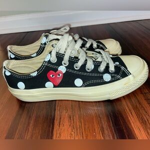 Comme des Garçons PLAY X Converse Polka Dot Chuck Taylor All Star Sneakers 5.5 M
